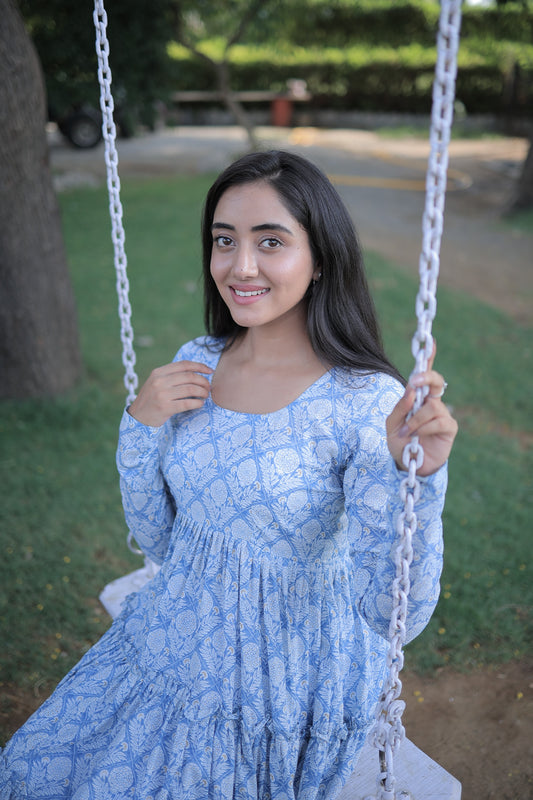VAMA BLUE SUIT SET