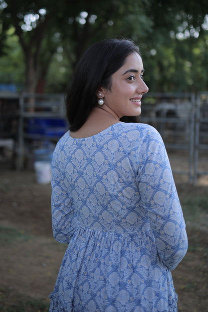 VAMA BLUE SUIT SET