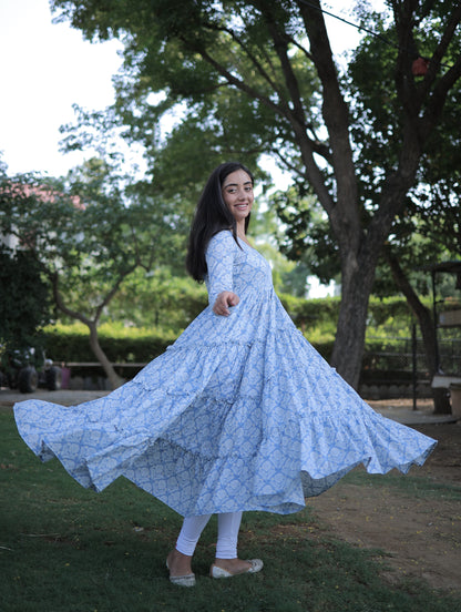 VAMA BLUE SUIT SET