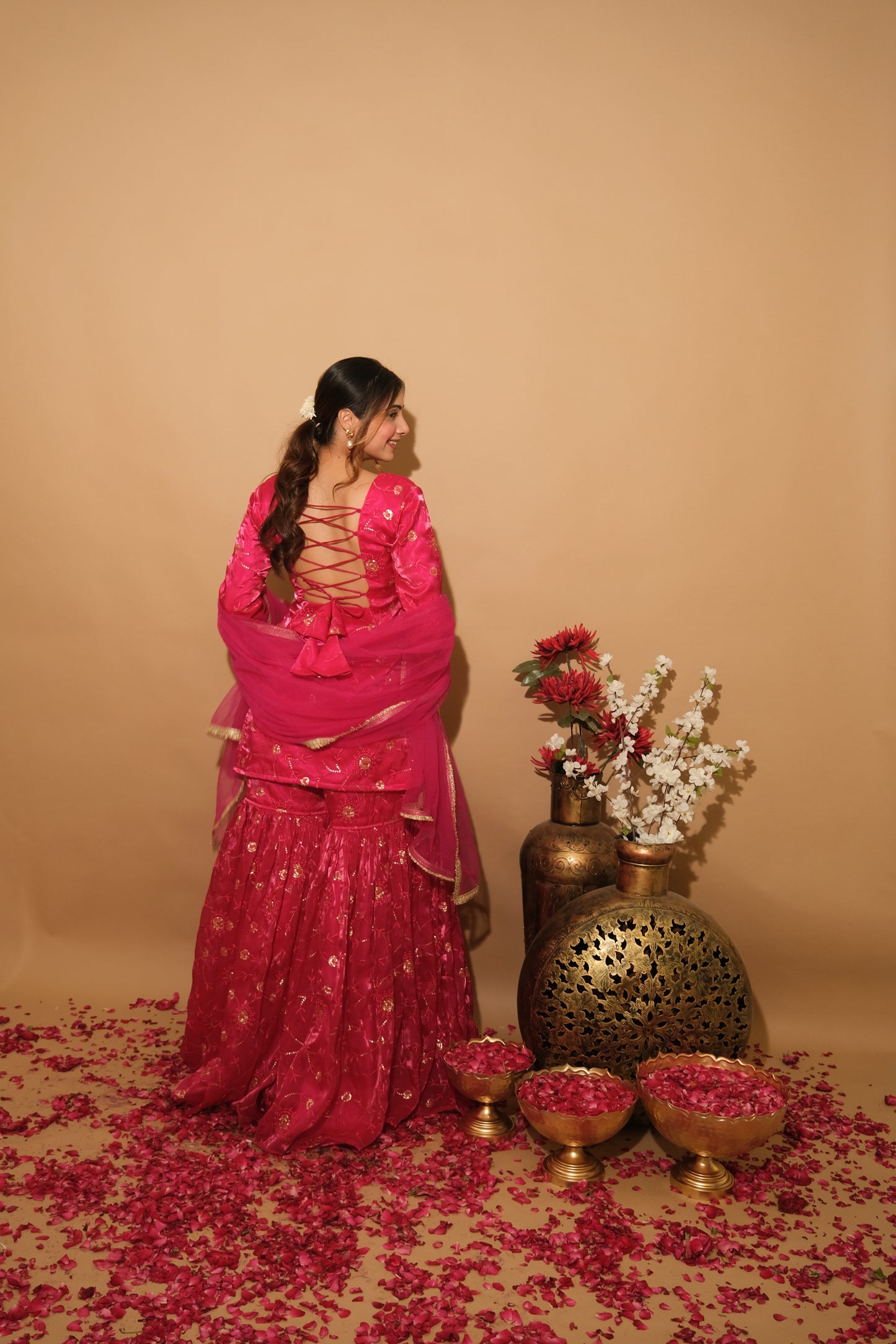Juvrani Sharara Set