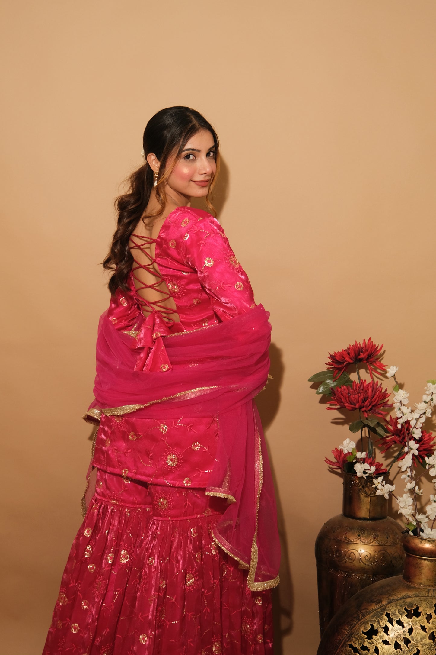 Juvrani Sharara Set