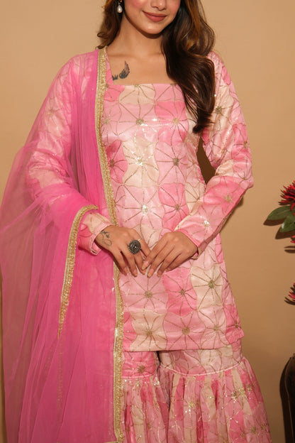 Naureya Sharara Set