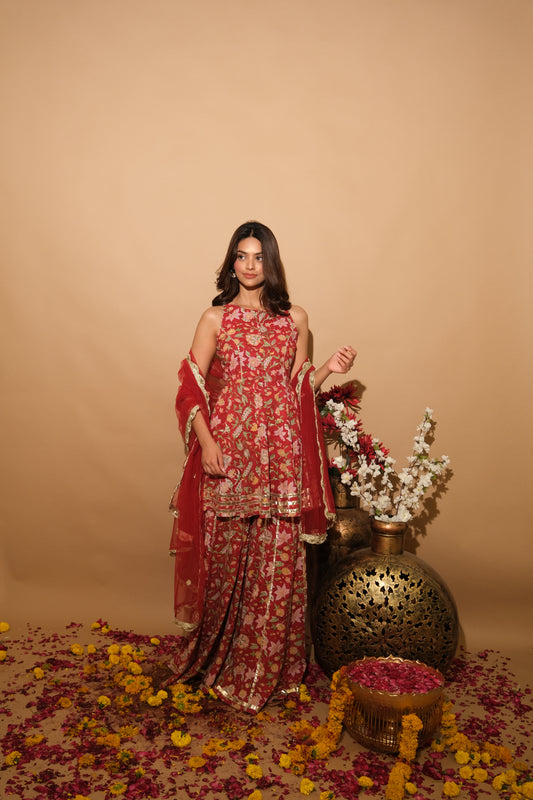 Ilvara Sharara Set