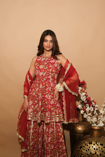 Ilvara Sharara Set