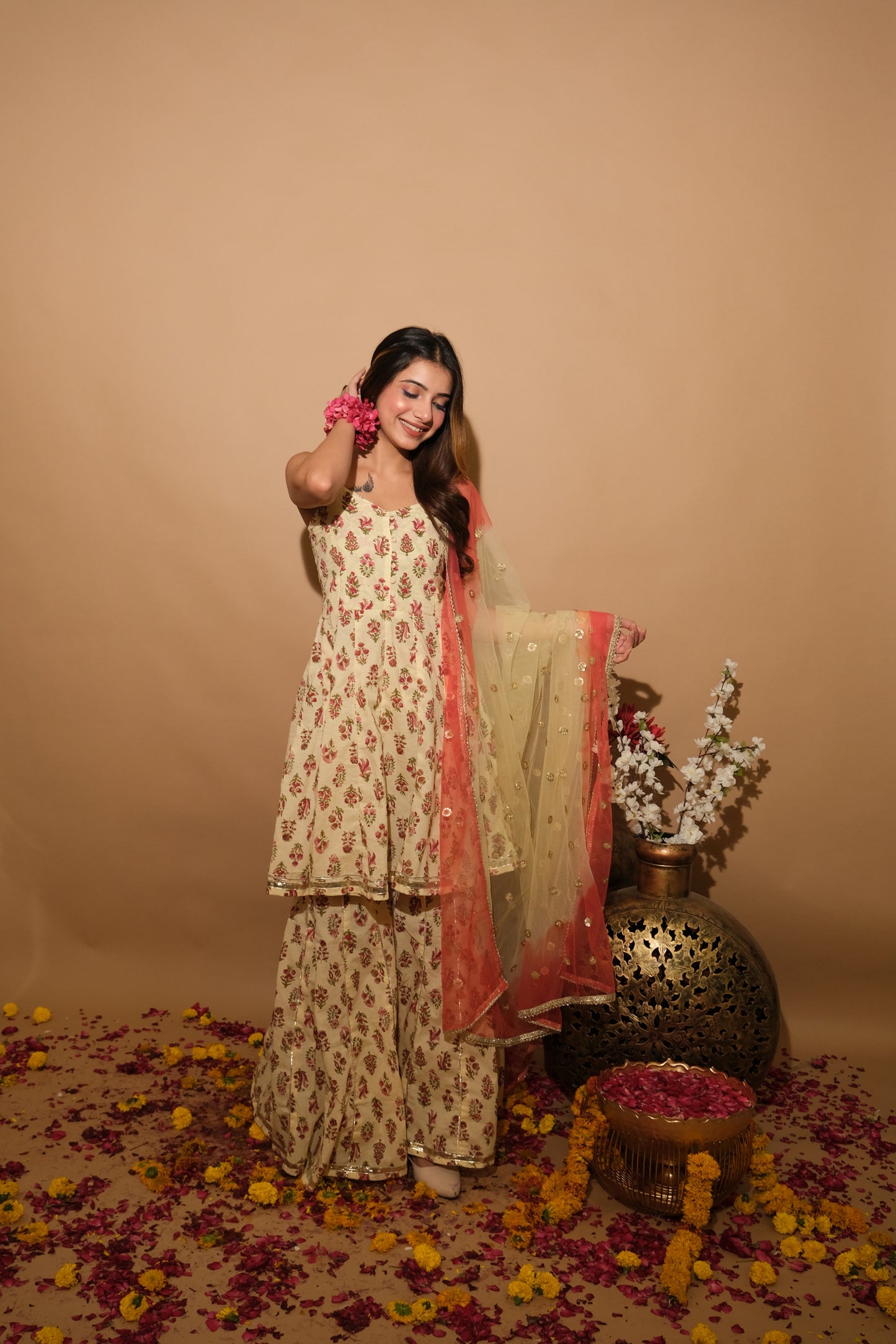 Devraaya Sharara Set