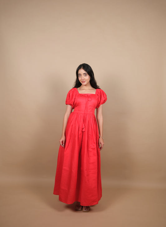 Red Long Dress