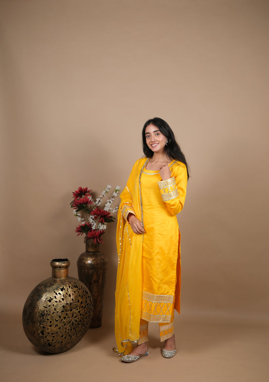 Yellow Suit Set