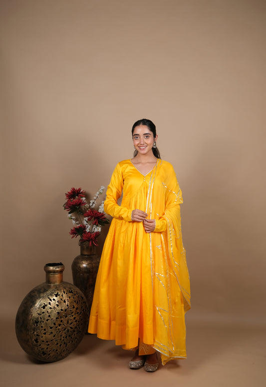 Kaira Yellow Suit Set